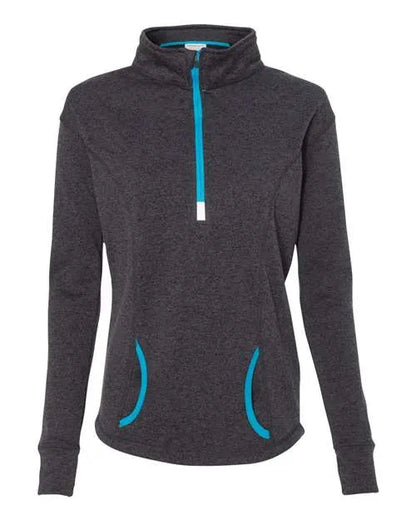 J. America - Women's Cosmic Fleece Quarter-Zip Pullover