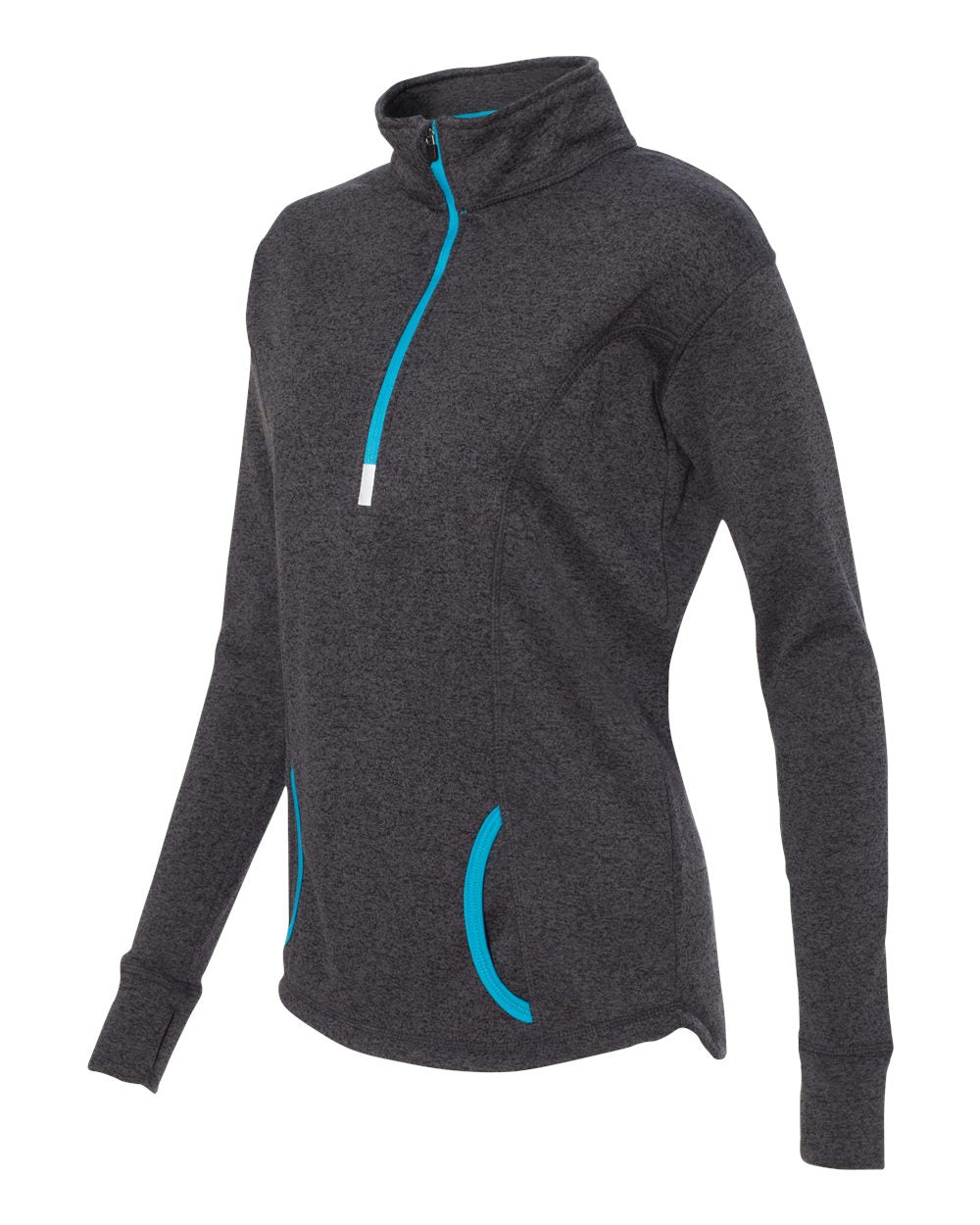 J. America 8617 — Onyx Fleck/ Electric Blue (6)