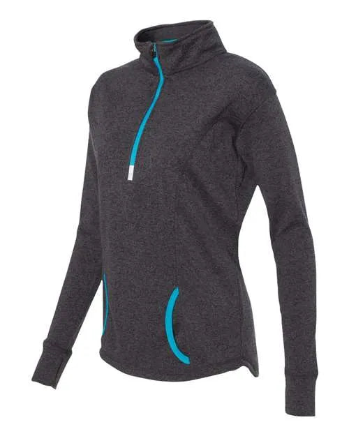 J. America - Women's Cosmic Fleece Quarter-Zip Pullover
