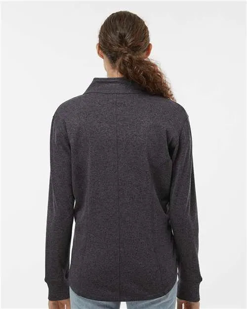 J. America - Women's Cosmic Fleece Quarter-Zip Pullover