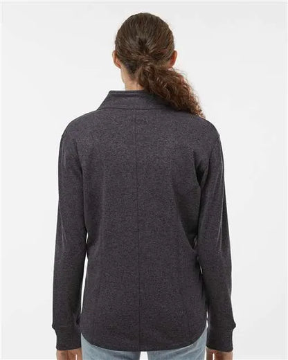J. America - Women's Cosmic Fleece Quarter-Zip Pullover