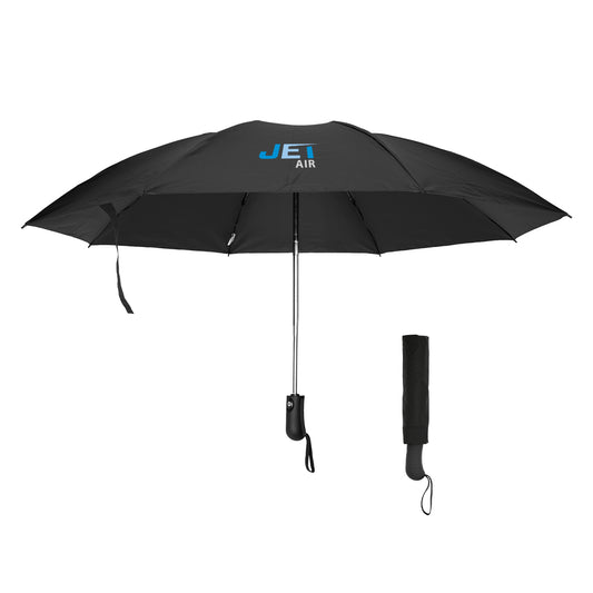 46" Arc Two-Tone Inversion Umbrella With 100% rPET Canopy