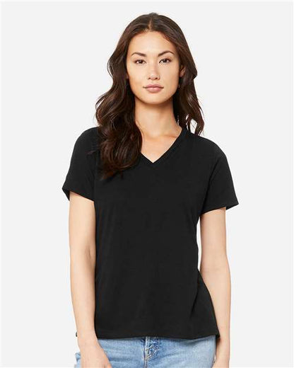 BELLA + CANVAS - 6415 - Women's Relaxed Triblend Short Sleeve V-Neck Tee