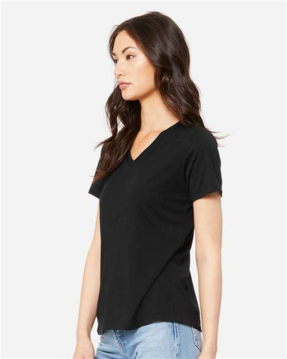 BELLA + CANVAS - 6415 - Women's Relaxed Triblend Short Sleeve V-Neck Tee