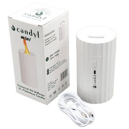 Wholesale Candyl Mini Multi-Color Flame Essential Oil Diffuser