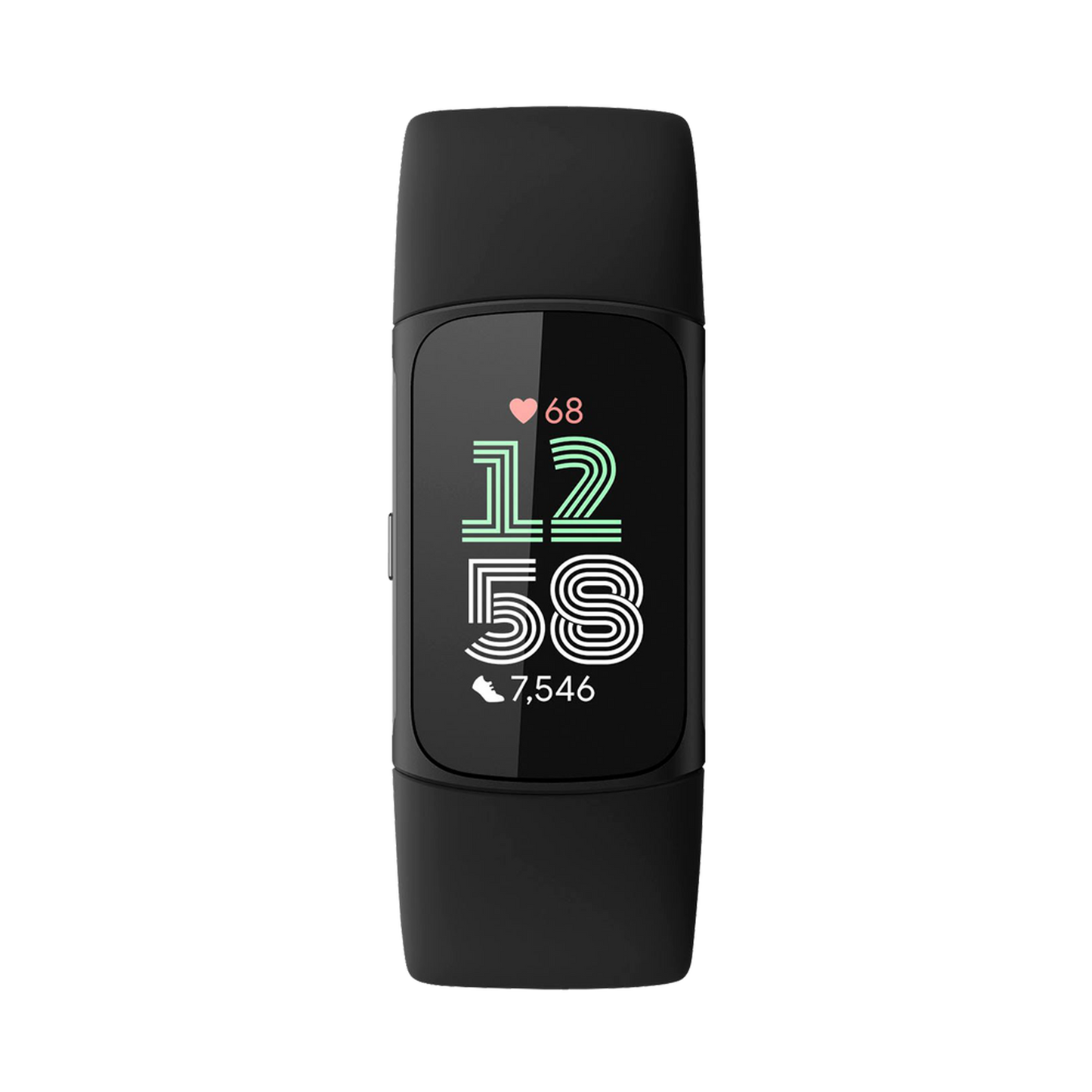 Fitbit Charge 6 Advanced Health Tracker - Obsidian/Black Aluminum