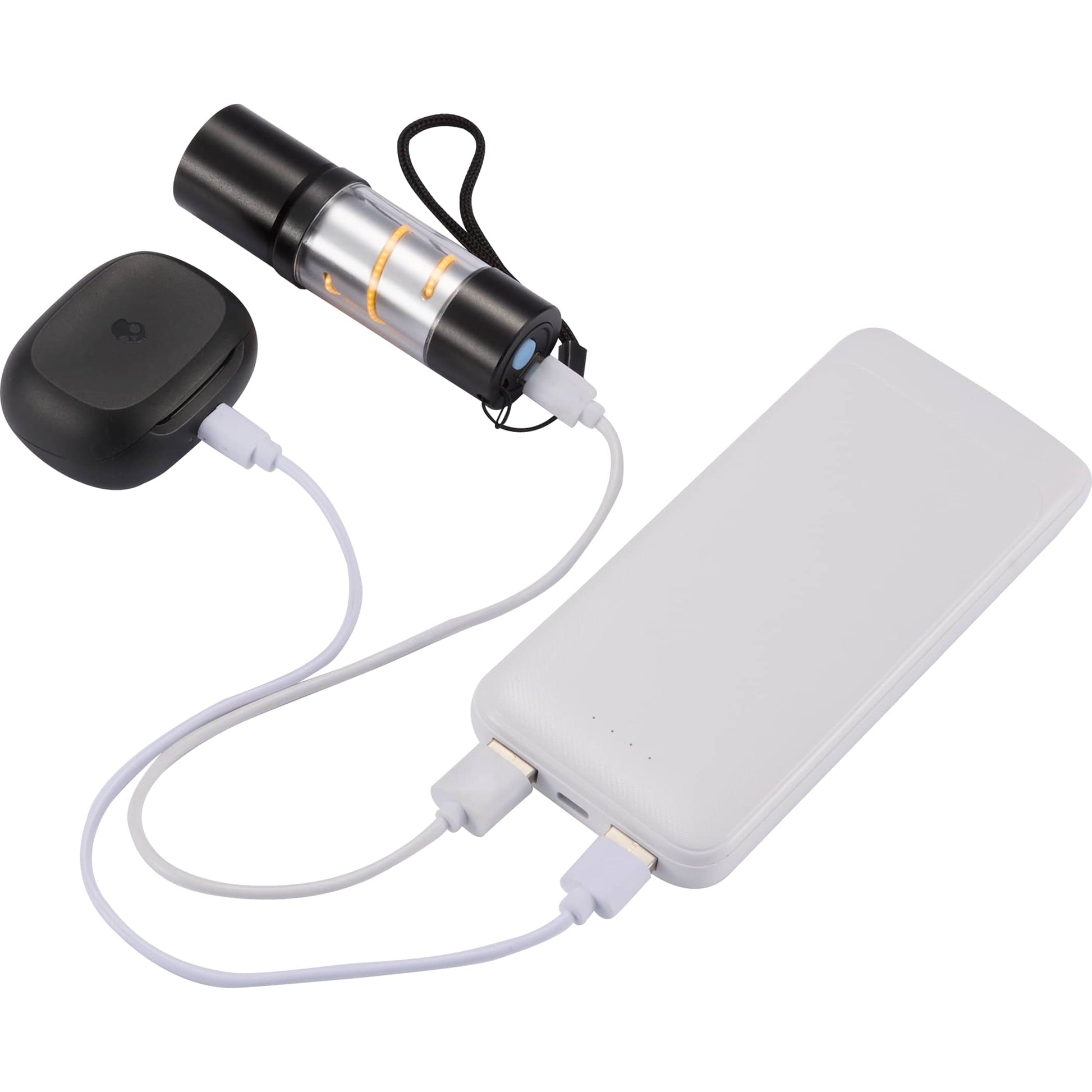 Pwr Pal 10000 mAh Power Bank with Integrated Cable