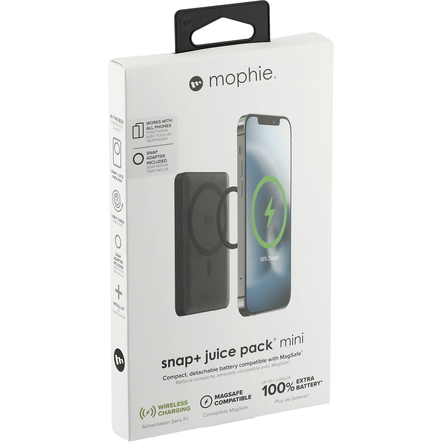 mophie Snap+ Mini 5000 mAh Wireless Power Bank