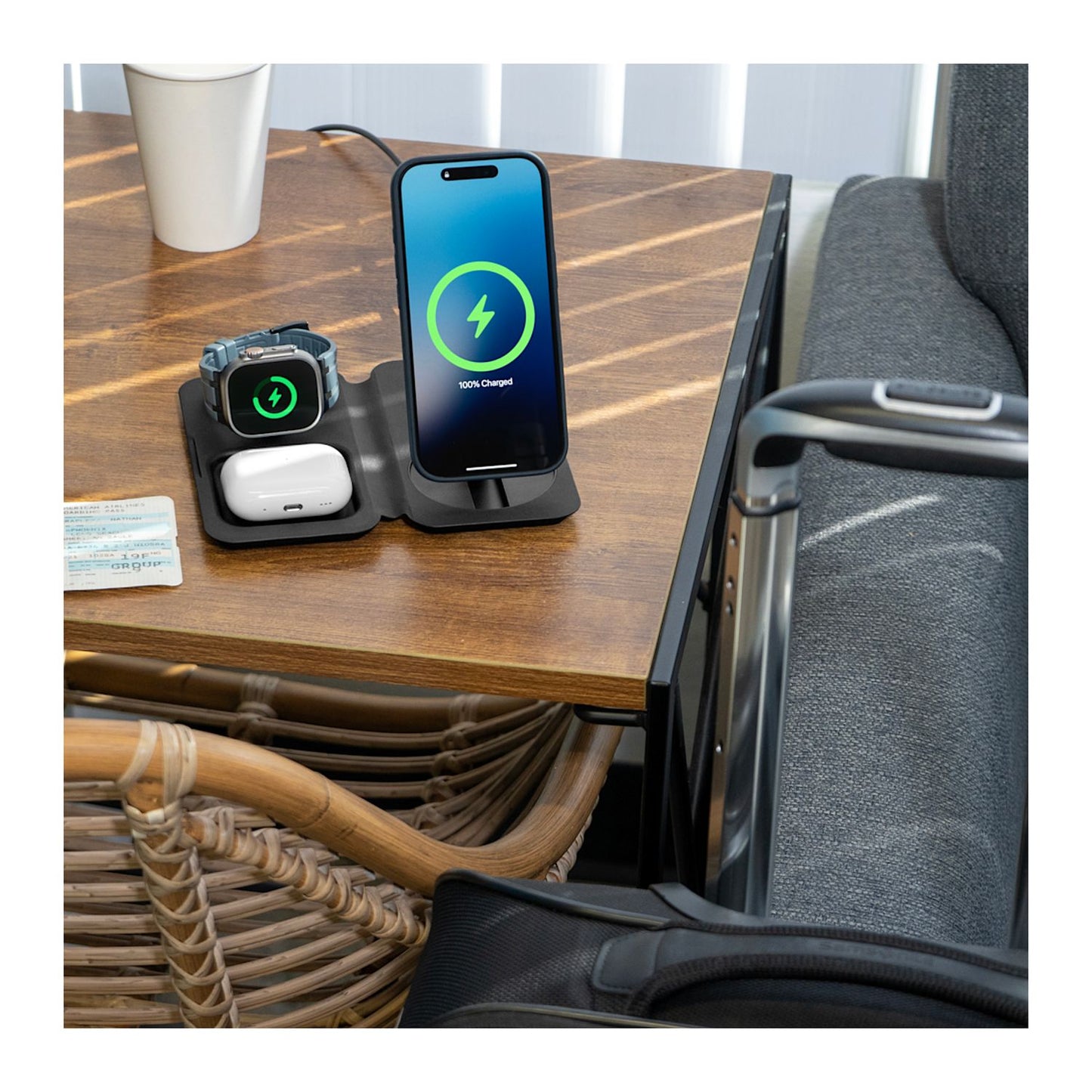Nimble - Fold 3-in-1 Wireless Charger