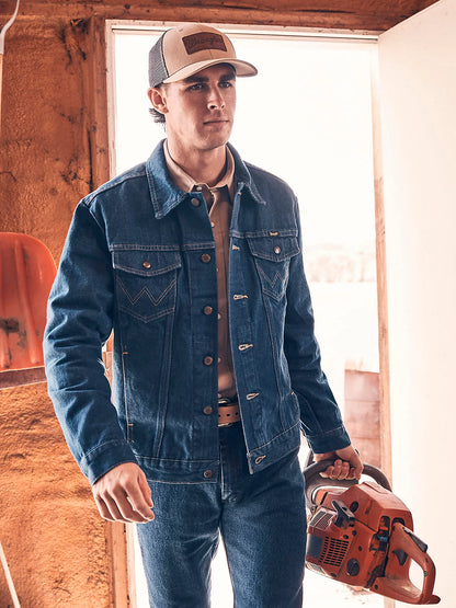 Wrangler - Cowboy Cut® Unlined Denim Jacket