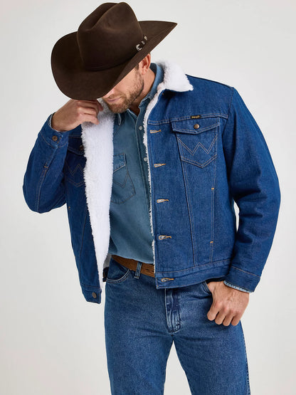 Wrangler - Sherpa Lined Denim Jacket