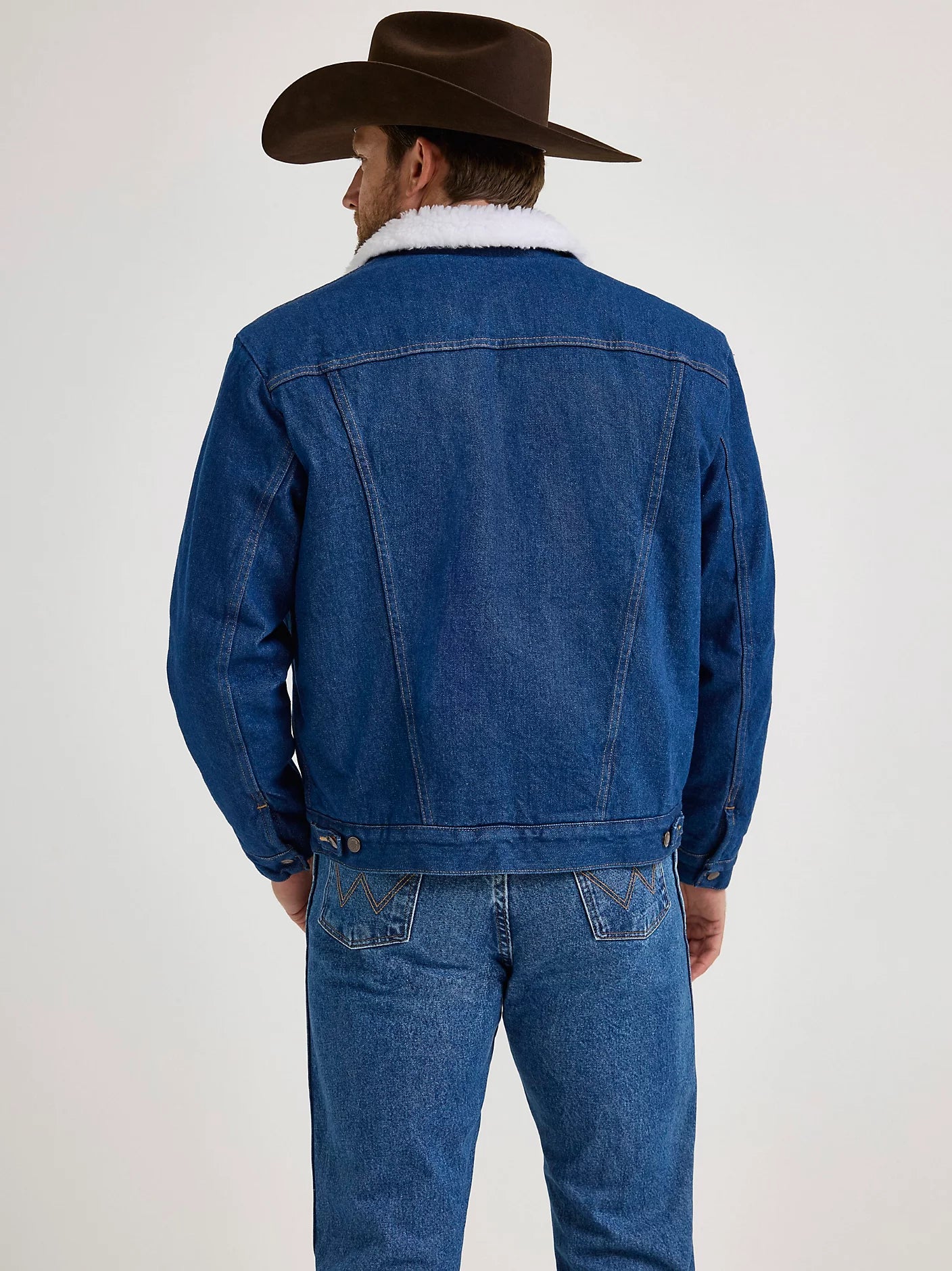Wrangler - Sherpa Lined Denim Jacket