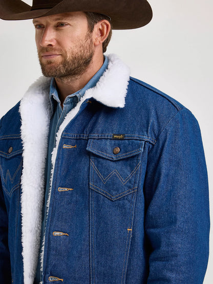 Wrangler - Sherpa Lined Denim Jacket