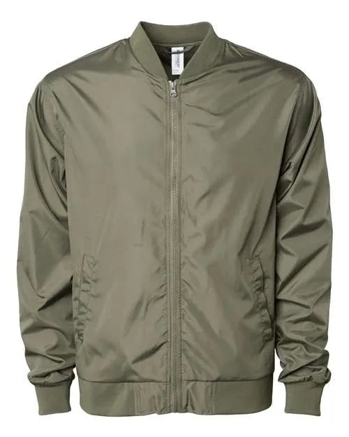 Independent Trading Co. - Unisex Lightweight Bomber Jacket