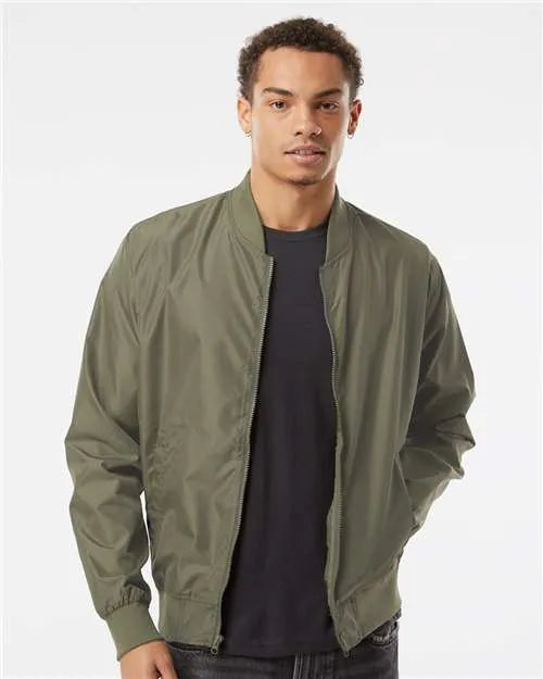 Independent Trading Co. - Unisex Lightweight Bomber Jacket