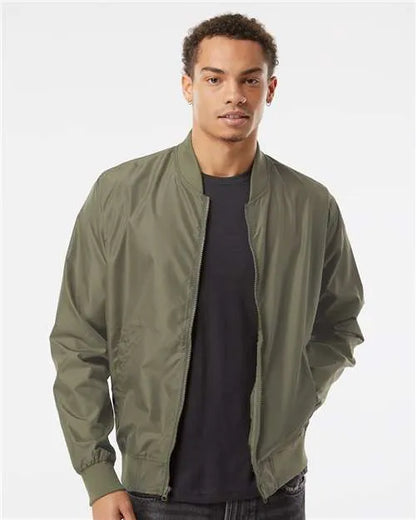 Independent Trading Co. - Unisex Lightweight Bomber Jacket