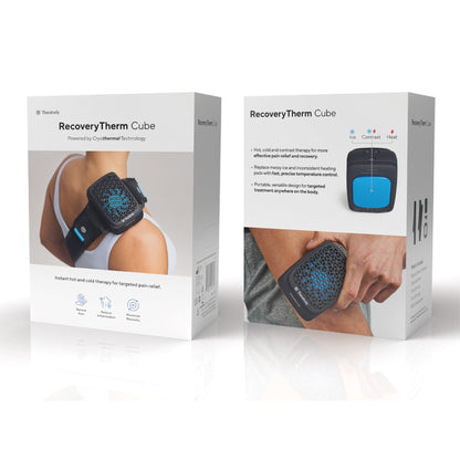 Therabody RecoveryTherm Cube Hot and Cold Therapy Device