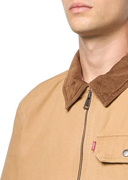 Levi's - Cotton Canvas Corduroy Collar Depot Jacket