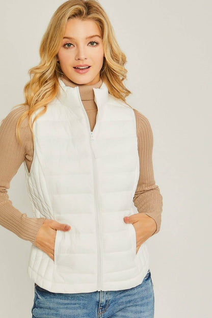 Wholesale Lightweight Down Packable Puffer Vest