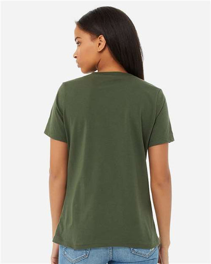 BELLA + CANVAS - 6405 - Women’s Relaxed Jersey V-Neck Tee