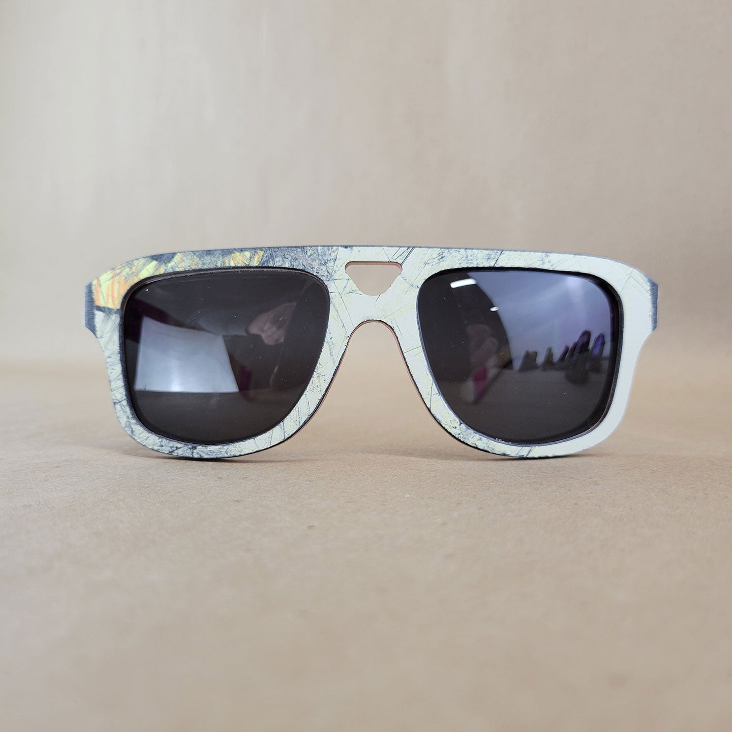 SKRP - Recycled Skateboard Sunglasses - Aviator Style