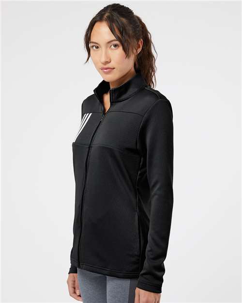 ADIDAS - Women' 3-Stripes Double Knit Full-Zip