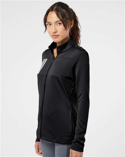 ADIDAS - Women' 3-Stripes Double Knit Full-Zip