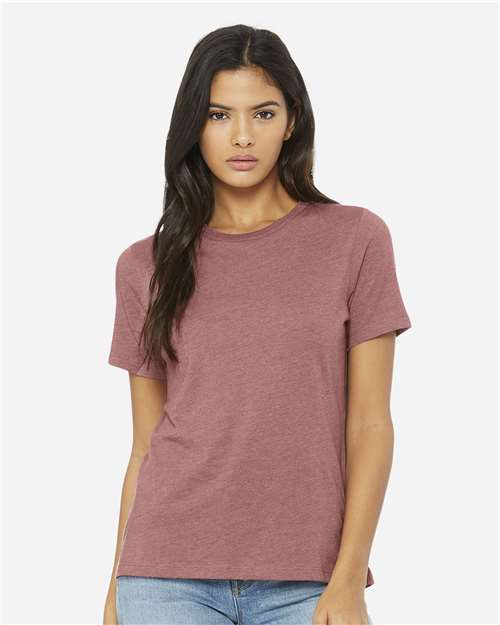 BELLA + CANVAS - 6400CVC - Women’s Relaxed Fit Heather CVC Tee