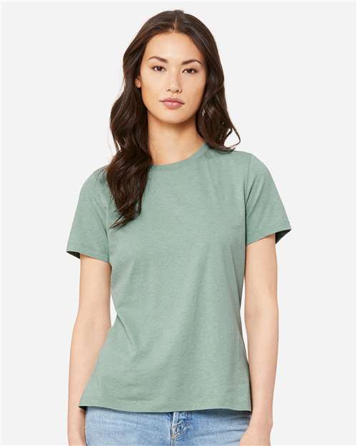 BELLA + CANVAS - 6400CVC - Women’s Relaxed Fit Heather CVC Tee