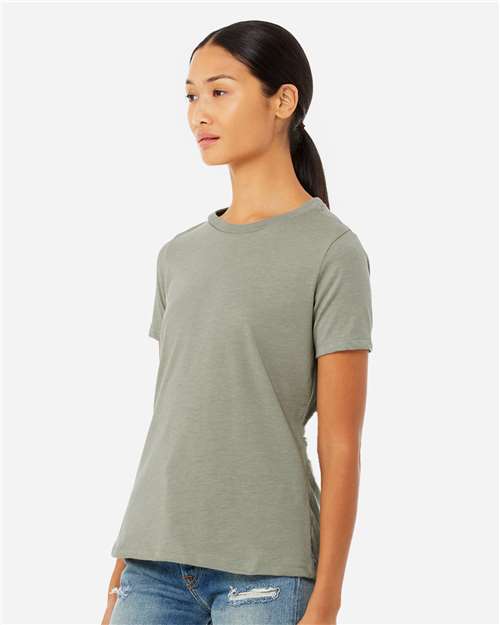 BELLA + CANVAS - 6400CVC - Women’s Relaxed Fit Heather CVC Tee