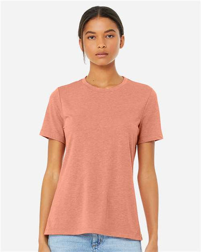 BELLA + CANVAS - 6400CVC - Women’s Relaxed Fit Heather CVC Tee