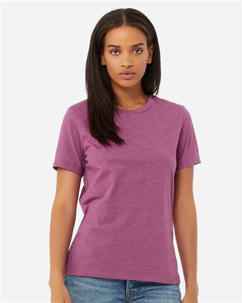 BELLA + CANVAS - 6400CVC - Women’s Relaxed Fit Heather CVC Tee