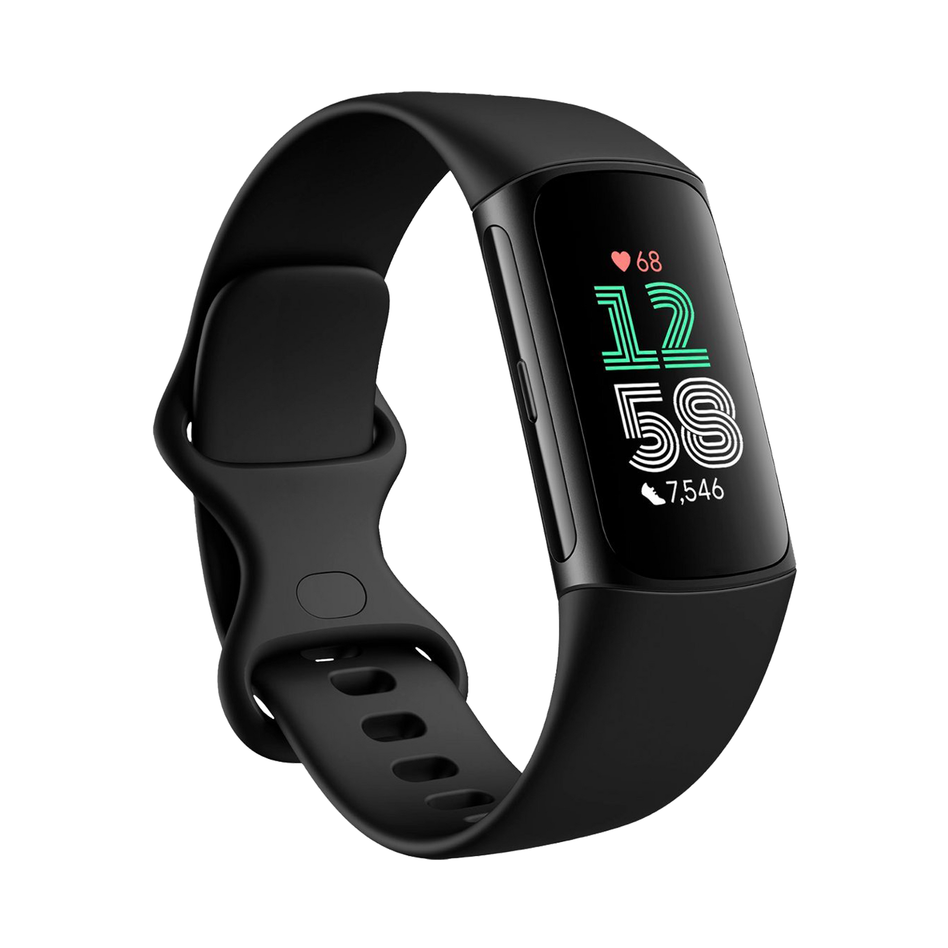 Fitbit Charge 6 Advanced Health Tracker - Obsidian/Black Aluminum