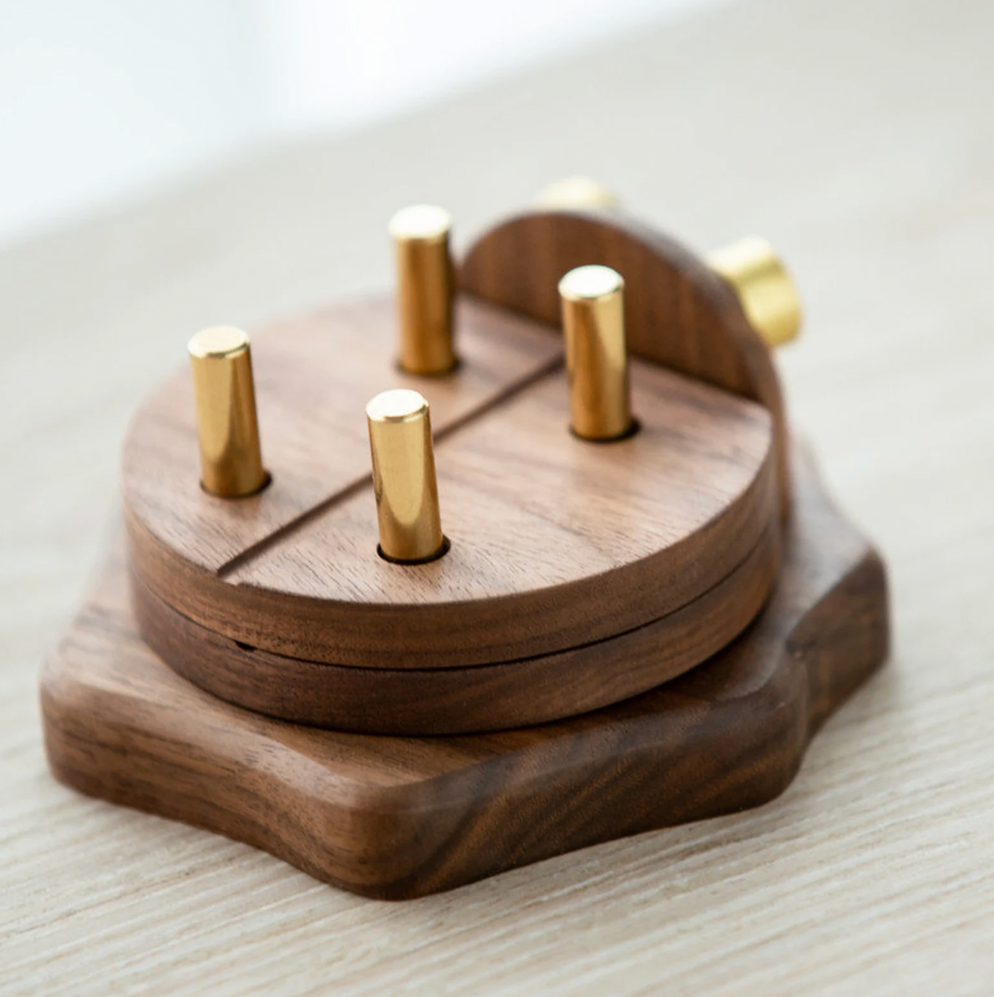 BEETLE - Walnut coasters