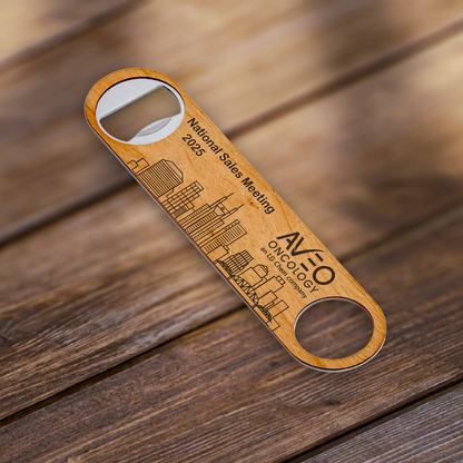 BARKEEP 3 - Wood and Metal Bottle Opener