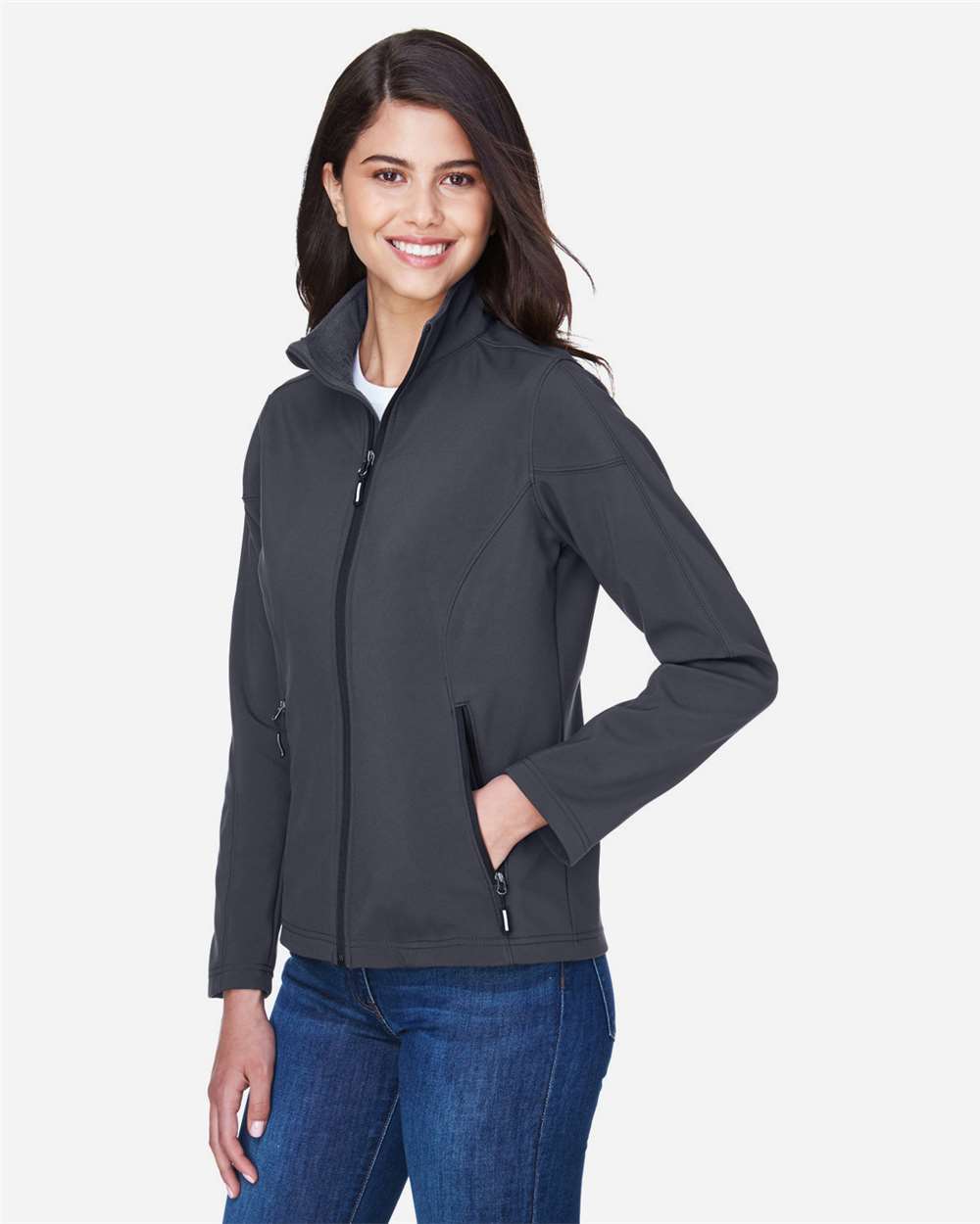 CORE365 - Women's Cruise Two-Layer Fleece Bonded Soft Shell Jacket