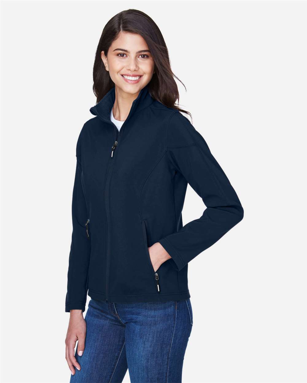 CORE365 - Women's Cruise Two-Layer Fleece Bonded Soft Shell Jacket