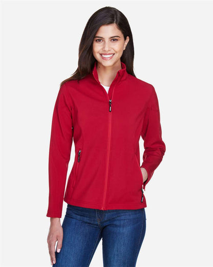 CORE365 - Women's Cruise Two-Layer Fleece Bonded Soft Shell Jacket