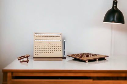 Wooden Perpetual Calendar