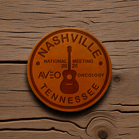 Custom Leather Coaster Set