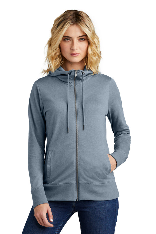 District - Women's Featherweight French Terry Full-Zip Hoodie DT673