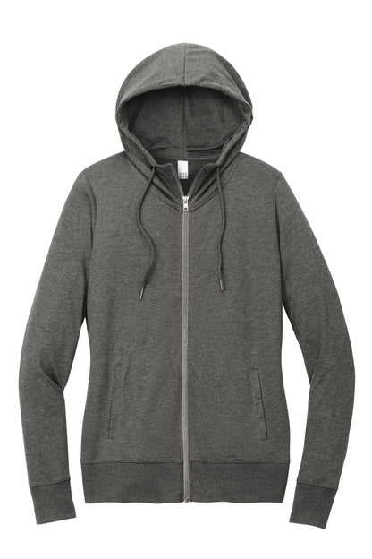 District - Women's Featherweight French Terry Full-Zip Hoodie DT673