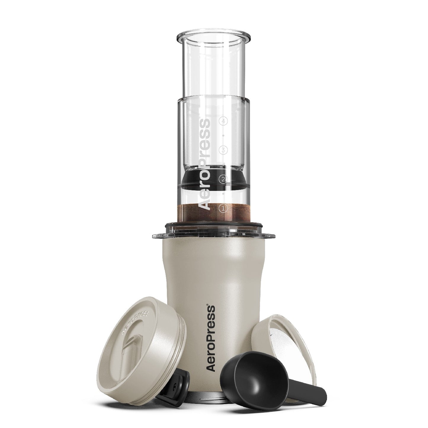 AeroPress Coffee Maker - Go Plus Travel System