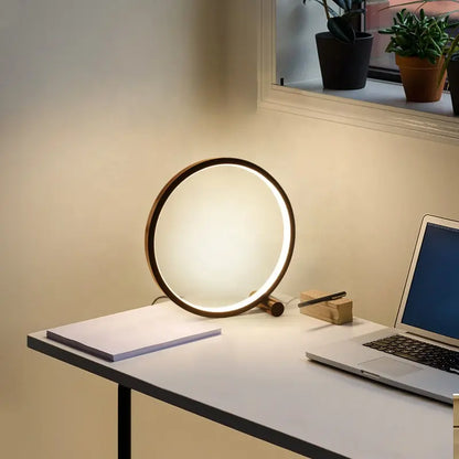 Circular Ring Table Lamp