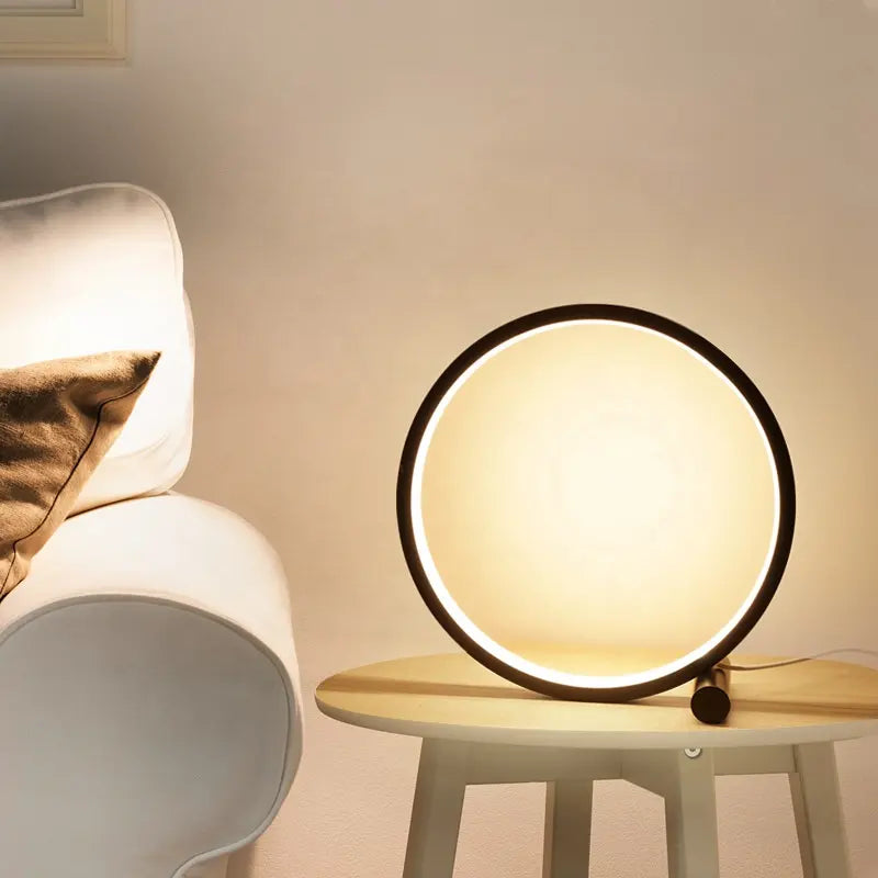 Circular Ring Table Lamp