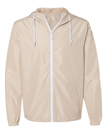 Independent Trading Co. - Unisex Lightweight Windbreaker Full-Zip Jacket