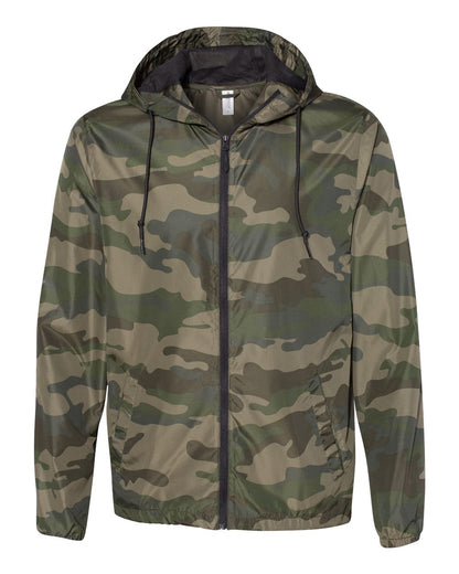 Independent Trading Co. - Unisex Lightweight Windbreaker Full-Zip Jacket