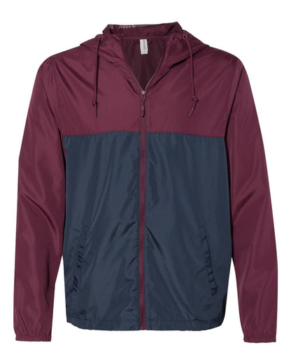 Independent Trading Co. - Unisex Lightweight Windbreaker Full-Zip Jacket