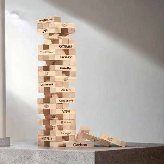 Custom Wood Jenga Game