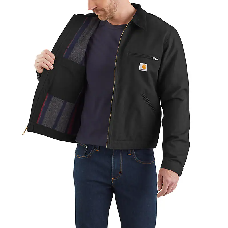Carhartt® - Relaxed Fit Duck Blanket-Lined Detroit Jacket